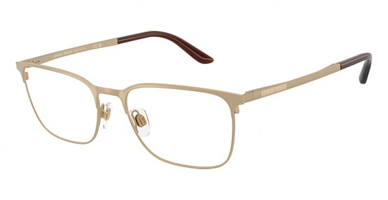 Giorgio Armani AR5054 - Matte Pale Gold, Metal, Round frame