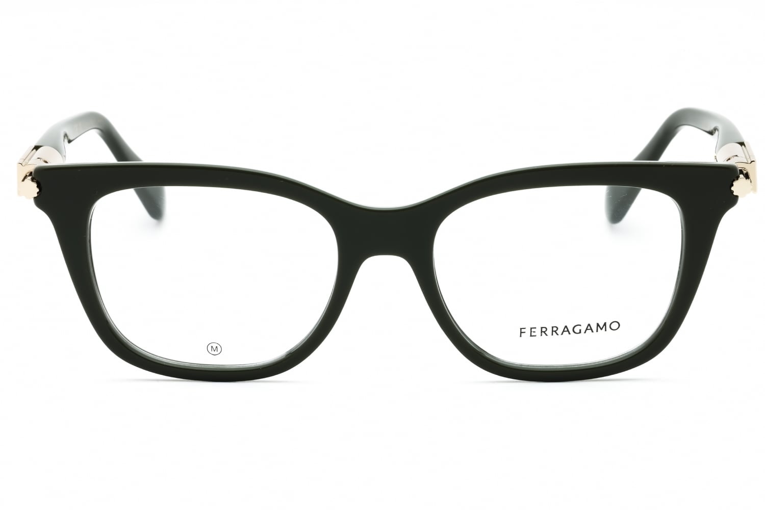 Salvatore Ferragamo SF2973 - Dark Green, Acetate, Rectangle frame