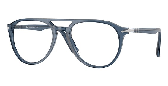 Persol PO3160V - Transparent Denim Blue, Plastic, Aviator frame