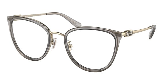 COACH HC5146 - Shiny Light Gold, Metal, Oval frame