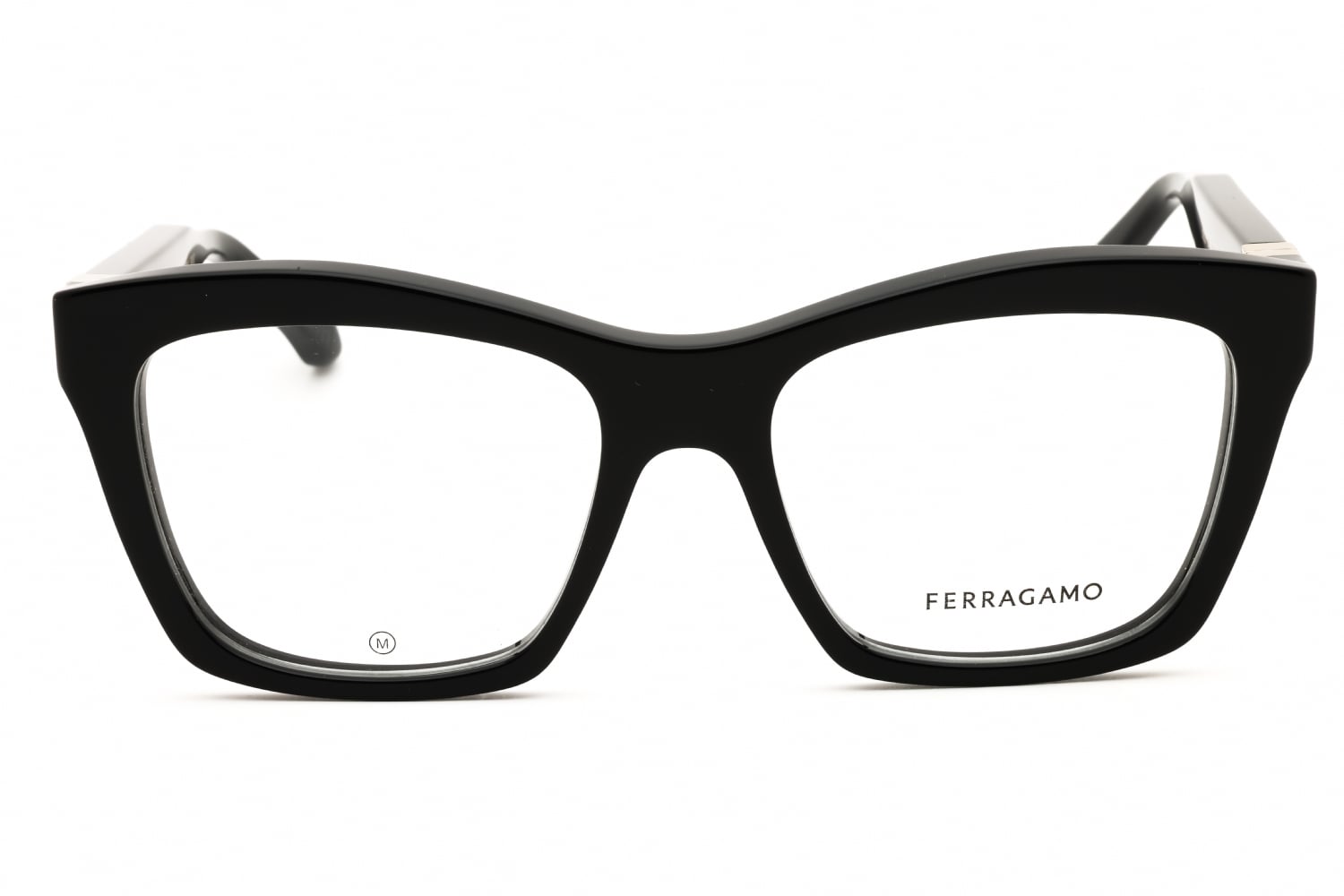 Salvatore Ferragamo SF3022 - Black, Acetate, Rectangle frame