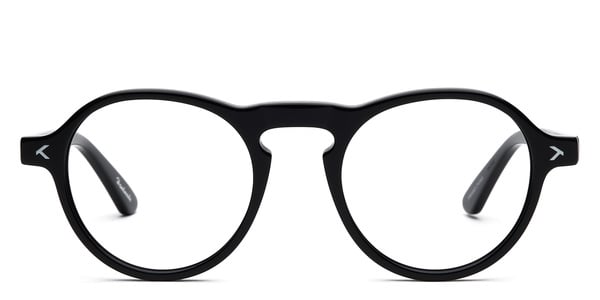 KITS x Vasuma Johansson - Black, Acetate, Round frame