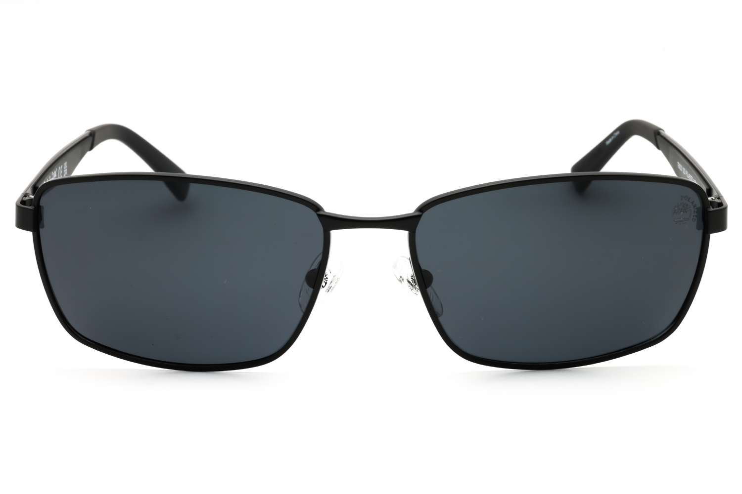 Timberland TB9233 - Matte Black, Metal, Rectangle frame