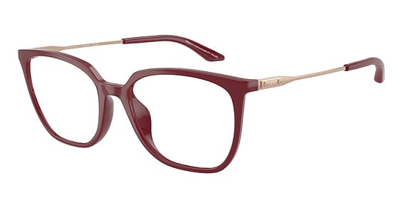 Armani Exchange AX3142U - Shiny Bordeaux, Acetate, Oval frame