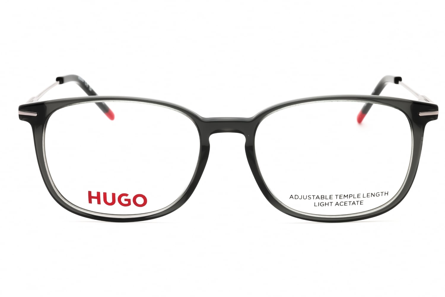 HUGO HG 1205 - Grey, Plastic, Oval frame