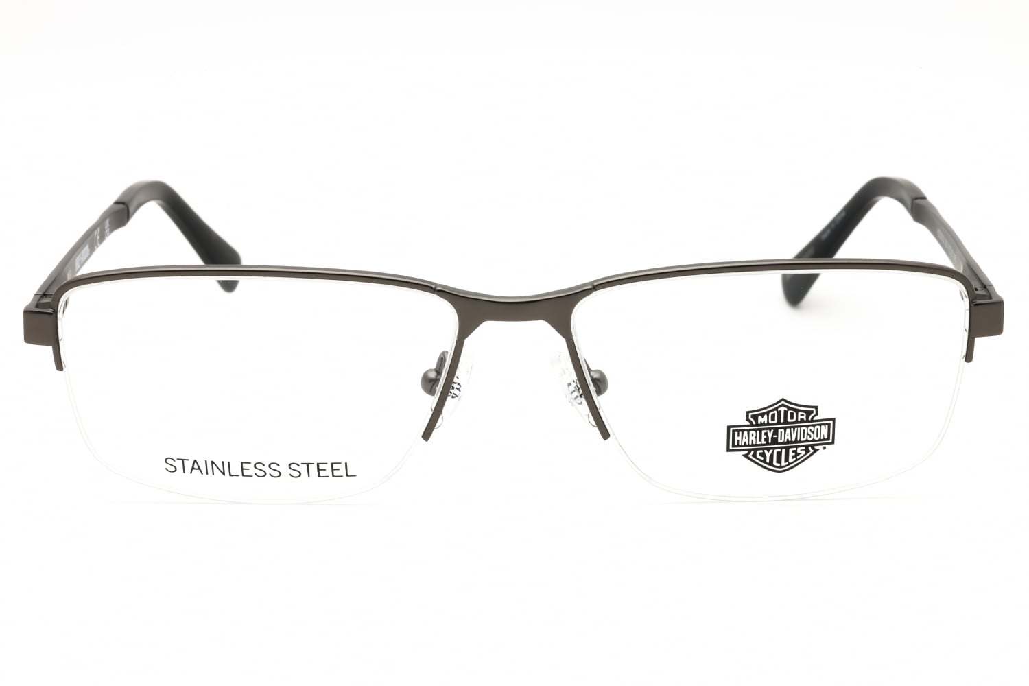 Harley Davidson HD50032 - Matte Gunmetal, Metal, Rectangle frame