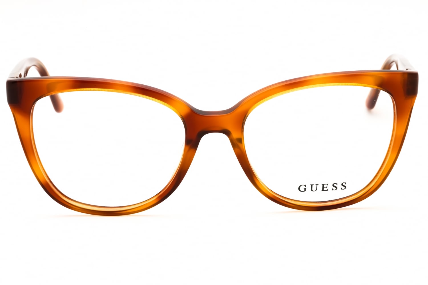 Guess GU50114 - Blonde Havana, Acetate, Cat Eye frame
