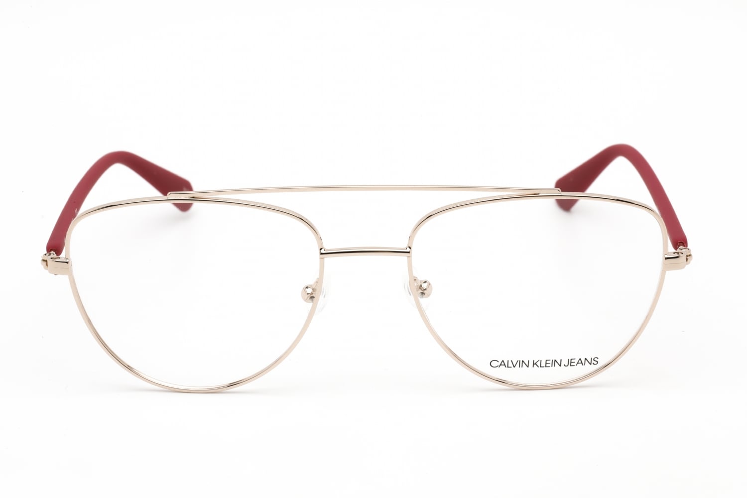 Calvin Klein Jeans CKJ19308 - Rose Gold, Metal, Aviator frame