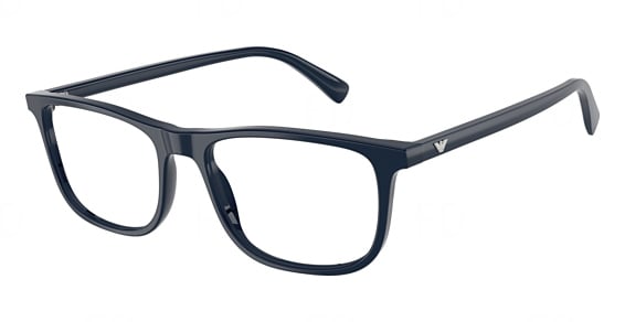 Emporio Armani EA3287 - Shiny Blue, Plastic, Mixed Shapes frame