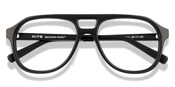 KITS Spruce Lift-off™ - Black, Acetate, Aviator frame