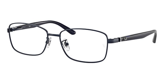 Ray-Ban RX6527D - Matte Blue, Metal, Oval frame