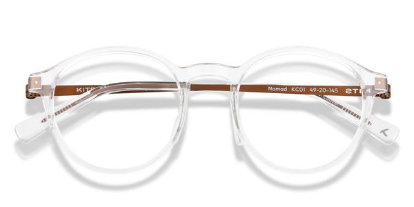KITS Nomad - Clear, Mixed Materials, Round frame