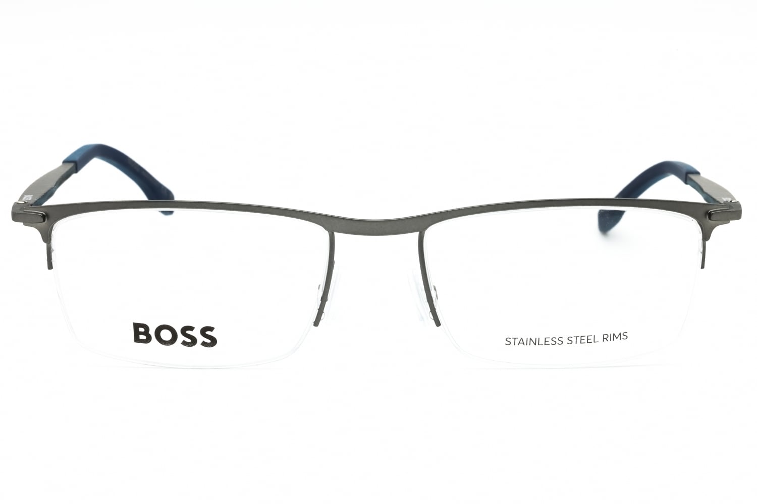 Hugo Boss 0940 - Gray Rbbr, Metal, Rectangle frame
