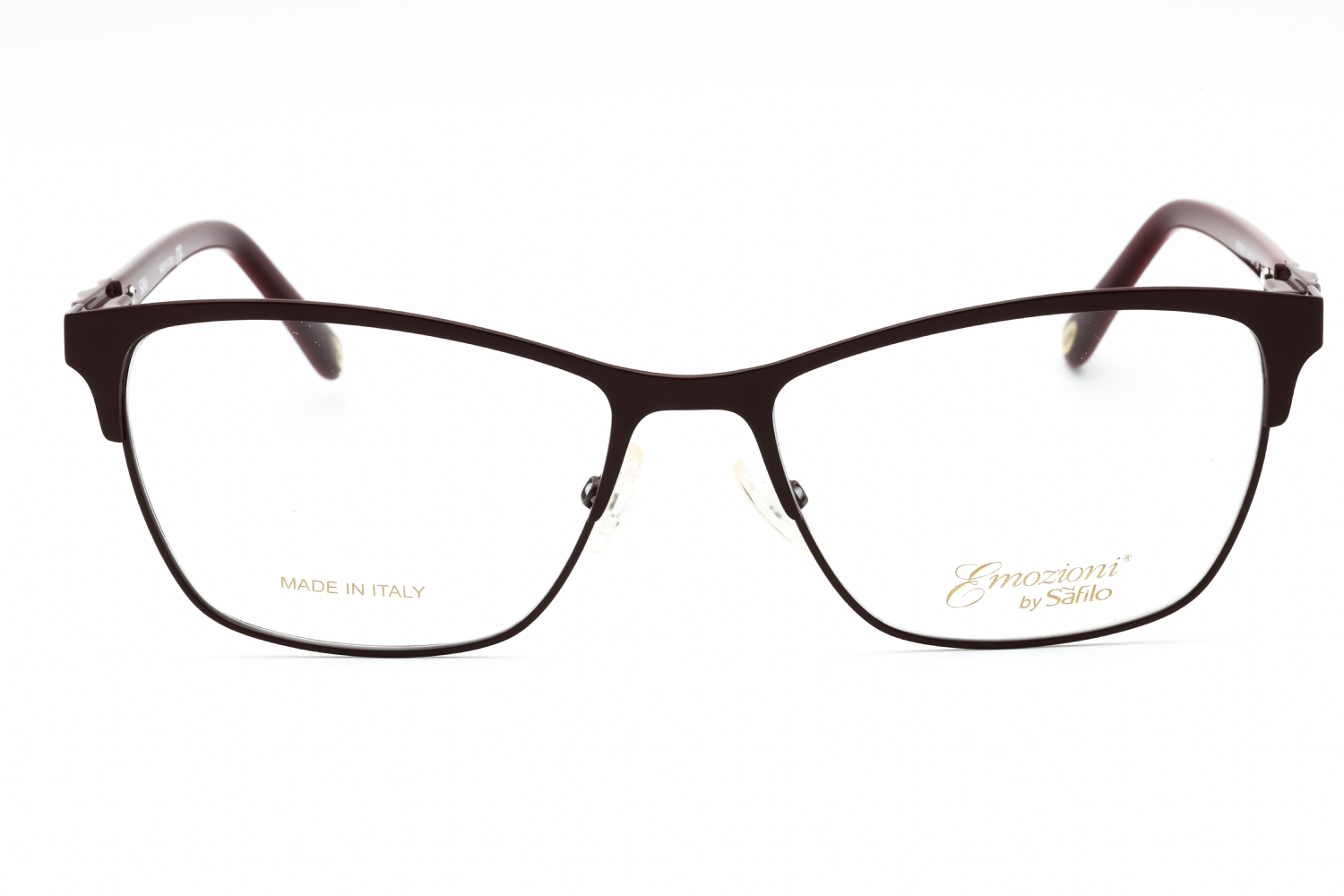 Emozioni EM 4392 - Burgundy, Metal, Rectangle frame