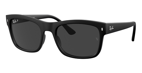 Ray-Ban RB4428 - Matte Black, Acetate, Oval frame