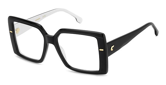 Carrera 3054 - Black White, Acetate, Rectangle frame