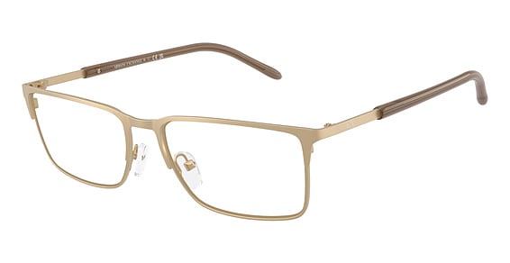 Armani Exchange AX1073 - Matte Pale Gold, Metal, Rectangle frame