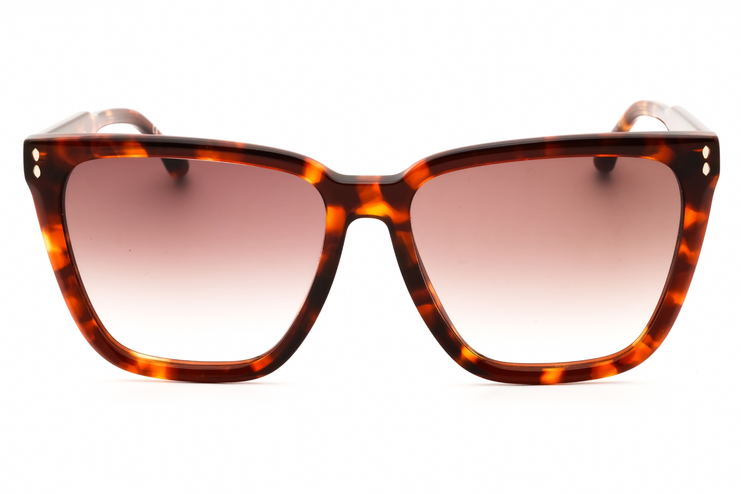 Isabel Marant IM 0151/S - Brown Havana, Plastic, Rectangle frame