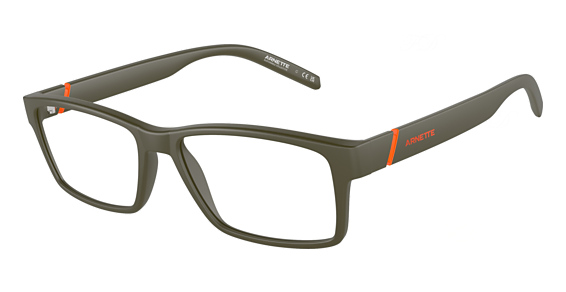 Arnette AN7179 LEONARDO - Matte Military Green, Acetate, Rectangle frame