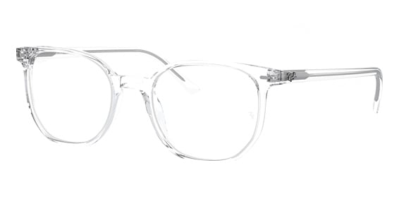 Ray-Ban RX5397F ELLIOT - Transparent, Plastic, Round frame