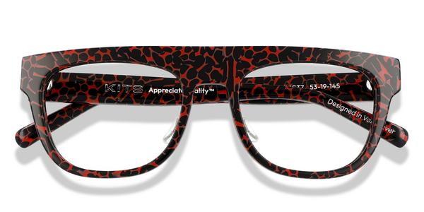 KITS Williams Ltd Lift-off™ - Black / Cerise, Acetate, Flat-Top frame