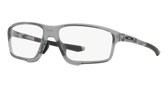 Oakley OX8080 CROSSLINK ZERO (A) - Polished Grey Shadow, Acetate, Rectangle frame