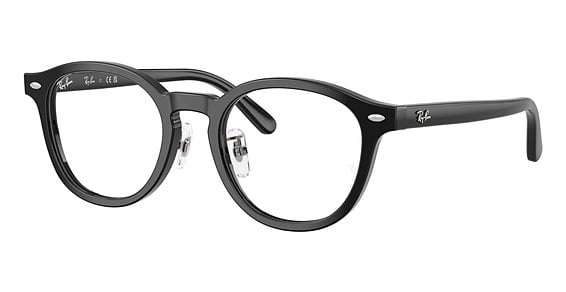 Ray-Ban RX5443D - Black, Plastic, Round frame