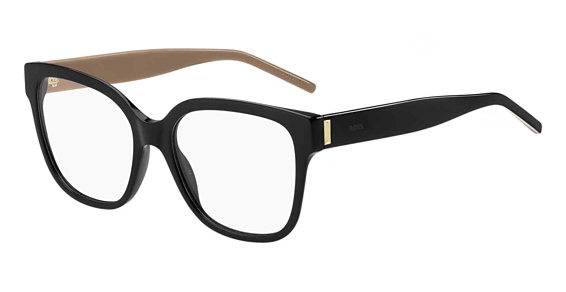 Hugo Boss Boss 1456 - Bk Multic, Acetate, Rectangle frame