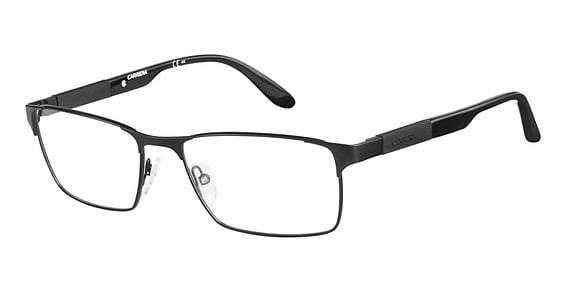 Carrera Ca8822/US - Mtblk Bk M, Stainless Steel, Rectangle frame