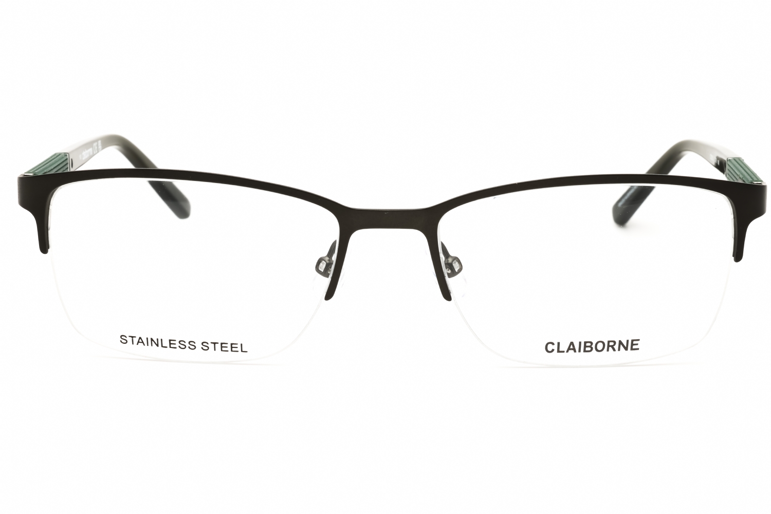Liz Claiborne Cb 225 - Olive, Metal, Rectangle frame