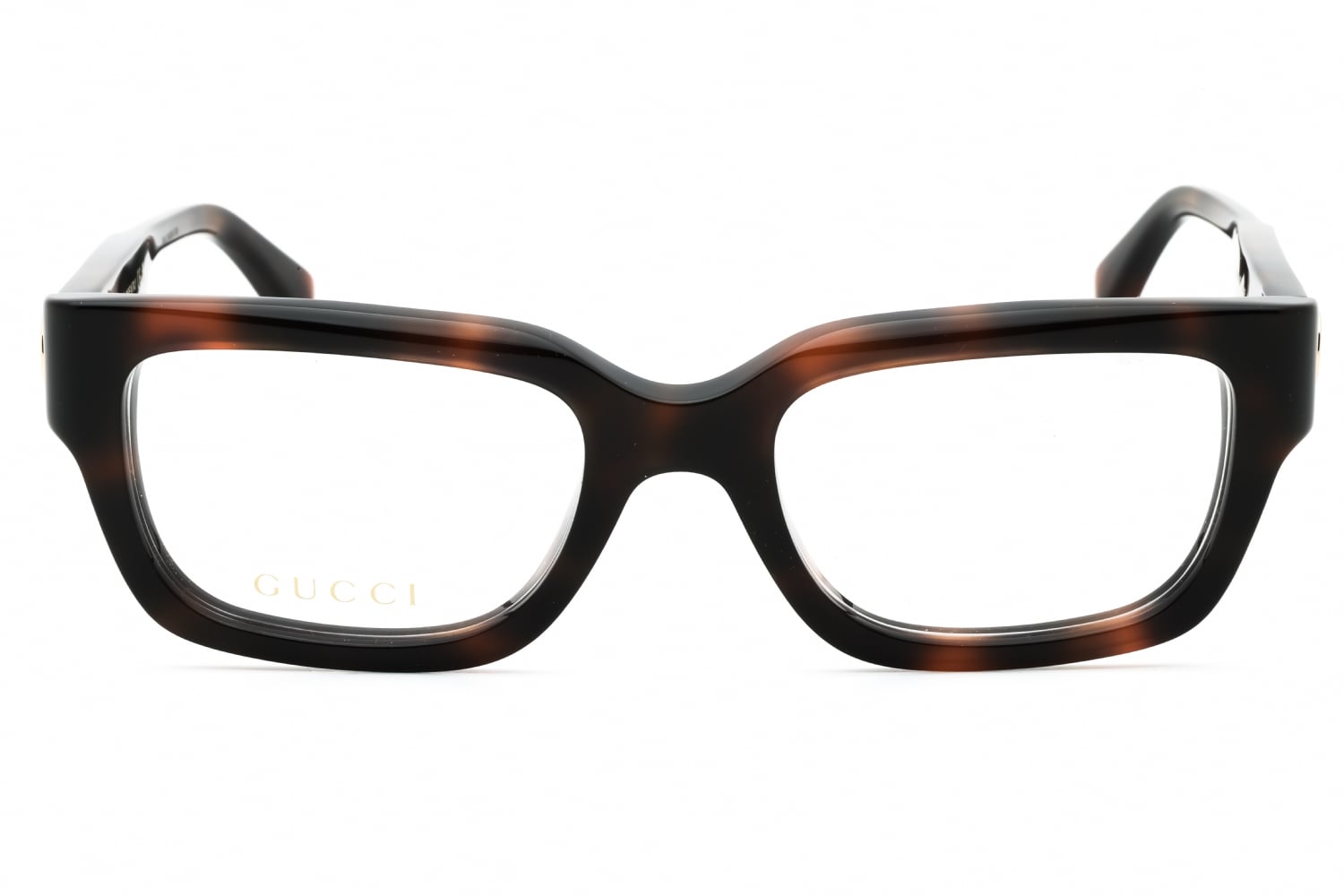 Gucci GG1666O - Havana-havana-transparent, Acetate, Rectangle frame
