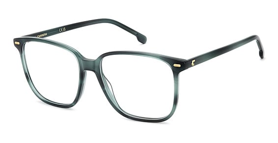 Carrera 3090 - Green Hrn, Acetate, Rectangle frame