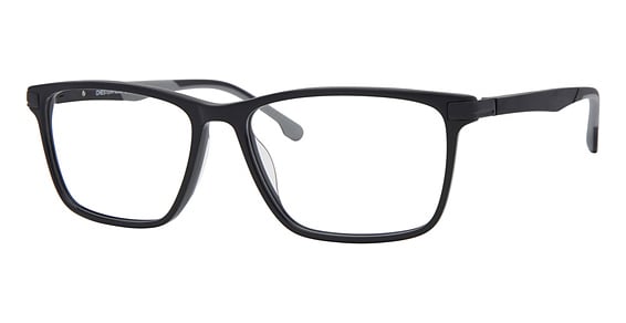 Chesterfield CH 138Xl - Matte Black, Acetate, Rectangle frame