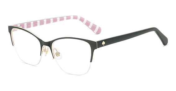 Kate Spade KS Diandra 2/G - Green, Stainless Steel, Rectangle frame