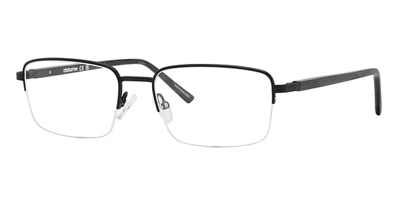 Liz Claiborne CB 289 - Matte Black, Stainless Steel, Rectangle frame