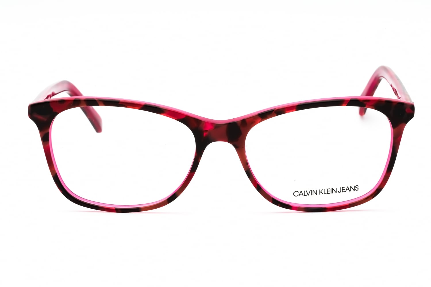 Calvin Klein Jeans CKJ303 - Pink Tortoise, Acetate, Rectangle frame