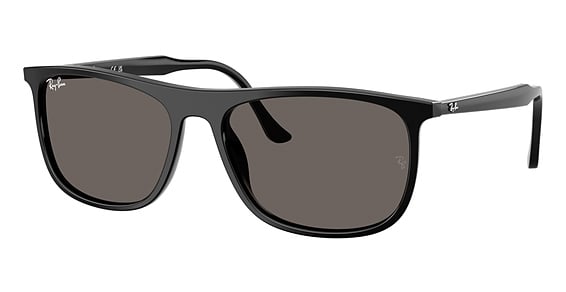 Ray-Ban RB2216 - Black, Plastic, Rectangle frame