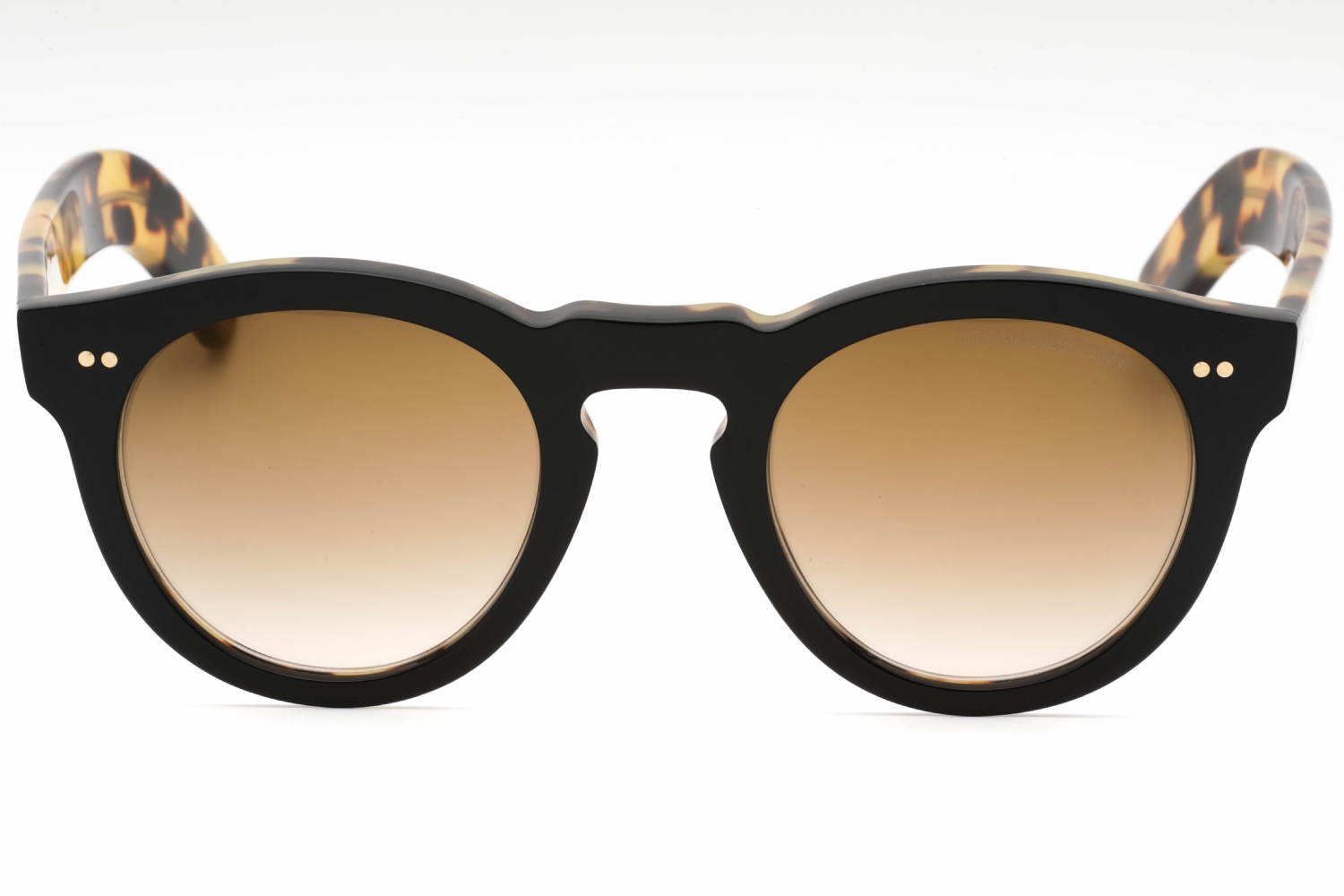 Cutler and Gross CGSN0734V2 - Black ON Camo, Acetate, Round frame