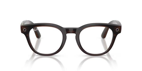 Ray-Ban RW7002 Scriber Meta Gen 2 - Transparent Umber, Plastic, Round frame