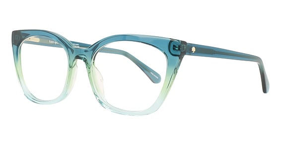 Kate Spade Lelia - Teal Blue, Acetate, Rectangle frame