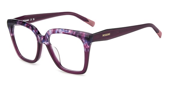 Missoni MIS 0275/G - Violet Havana, Acetate, Rectangle frame