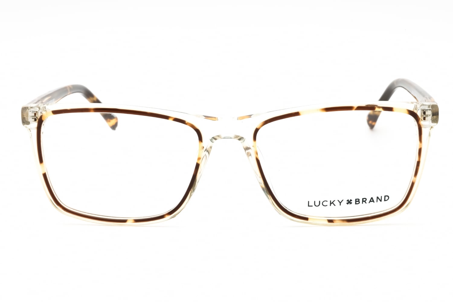 Lucky Brand D416 - Crystal, Acetate, Rectangle frame