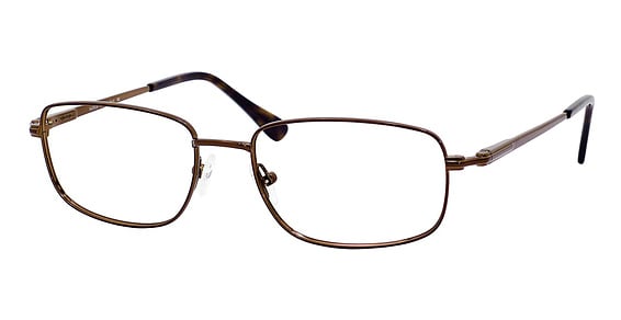 Elasta E 7193 - Brown, Stainless Steel, Rectangle frame