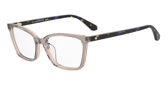 Kate Spade Wanda/F - Grey Beige, Plastic, Rectangle frame