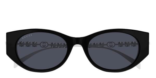 Gucci GG1970SA - Black Silver, Acetate, Cat Eye frame