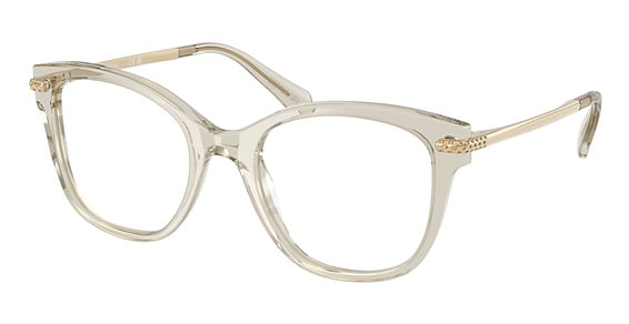 Swarovski SK2044F - Transparent Beige, Plastic, Oval frame