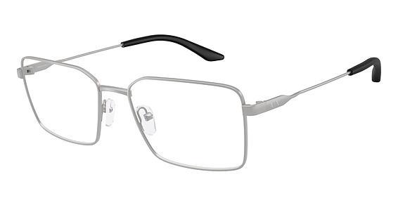 Armani Exchange AX1076 - Matte Silver, Metal, Mixed Shapes frame