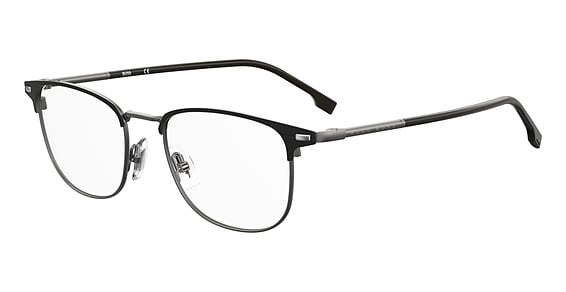 Hugo Boss Boss 1125/U - Matte Black, Stainless Steel, Rectangle frame