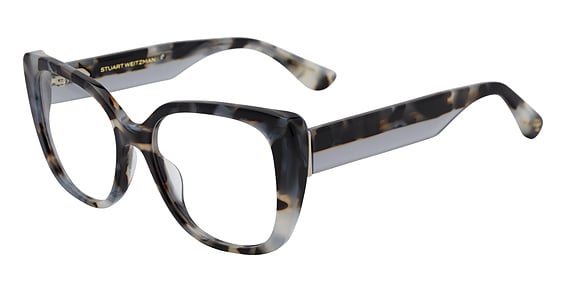 Stuart Weitzman WZN 1027 - Blue Havana, Acetate, Rectangle frame