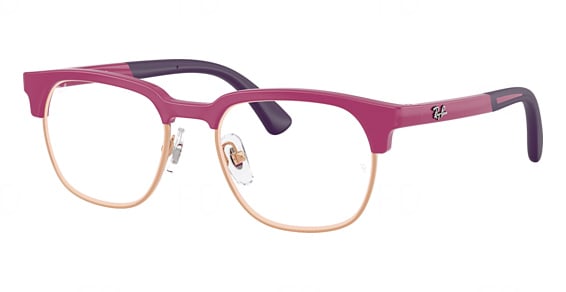 Ray-Ban RY1641 - Fucsia ON Rosegold, Acetate, Oval frame